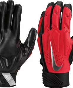 Nike D-Tack 6.0 Adult Football Lineman Gloves Navy/White/Chrome -Deals football Store 966 nfg21 redwhitechrome 3xl mainProductImage FullSize