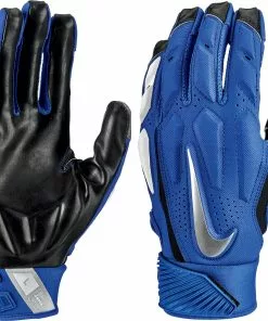 Nike D-Tack 6.0 Adult Football Lineman Gloves Navy/White/Chrome -Deals football Store 966 nfg21 royalwhitechrome 3xl mainProductImage FullSize