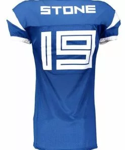 Augusta Youth/Adult Slant Custom Football Jersey Columbia/White -Deals football Store augusta youth adult slant custom football jersey altimage 02 FullSize