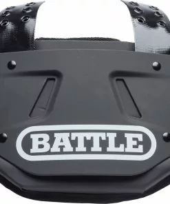 Battle Sports Back Bone Adult Football Back Plate Gold/Black