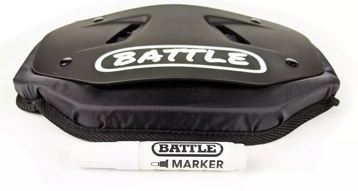 Battle Sports Blackboard Adult Football Back Plate 3 Battle Sports Blackboard Adult Football Back Plate - Image 3