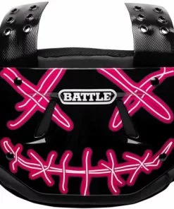 Battle Sports Nightmare Chrome Adult Football Back Plate