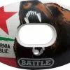 Battle Sports Oxygen California State Flag Lip Protector Mouthguard