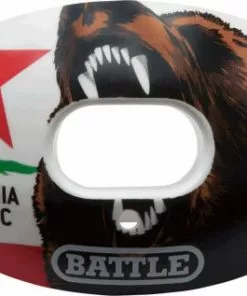 Battle Sports Oxygen California State Flag Lip Protector Mouthguard