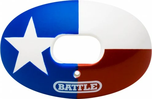 Battle Sports Oxygen Texas State Flag Lip Protector Mouthguard 1 Battle Sports Oxygen Texas State Flag Lip Protector Mouthguard