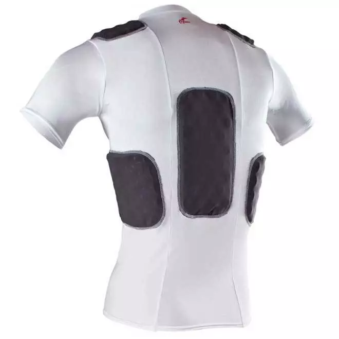 Cramer Lightning S Youth Padded Protective Football Shirt Black 2 Cramer Lightning S Youth Padded Protective Football Shirt Black - Image 2