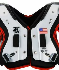 Douglas CP 24SW Cantilever Adult Football Shoulder Pads - QB / WR / RB / DB Navy/Vegas