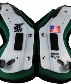 Douglas CP 24SW Flat Custom Color Adult Football Shoulder Pads - QB / WR / RB / DB