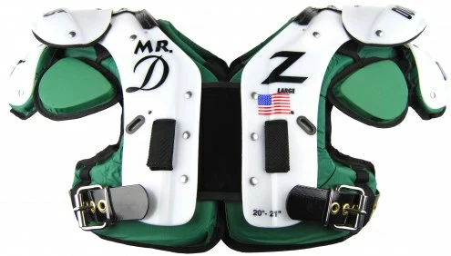 Douglas CP Series PCMZ Mr DZ Custom Color Adult Football Shoulder Pads - OL / DL 1 Douglas CP Series PCMZ Mr DZ Custom Color Adult Football Shoulder Pads - OL / DL
