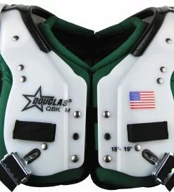 Douglas CP Series PCQK Custom Color Adult Football Shoulder Pads - QB / WR / K