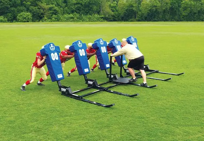 Fisher 2 Man Big Boomer Football Sled 1 Fisher 2 Man Big Boomer Football Sled
