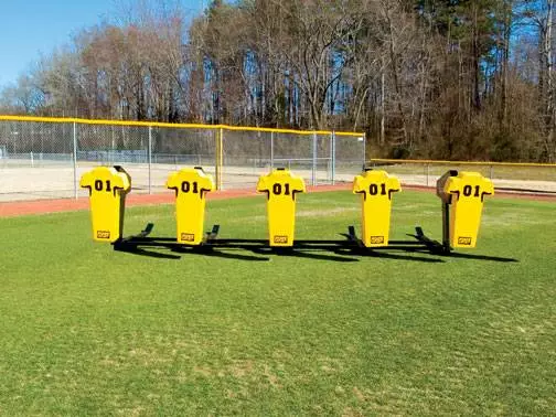 Fisher 5 Man Bull Football Sled 1 Fisher 5 Man Bull Football Sled