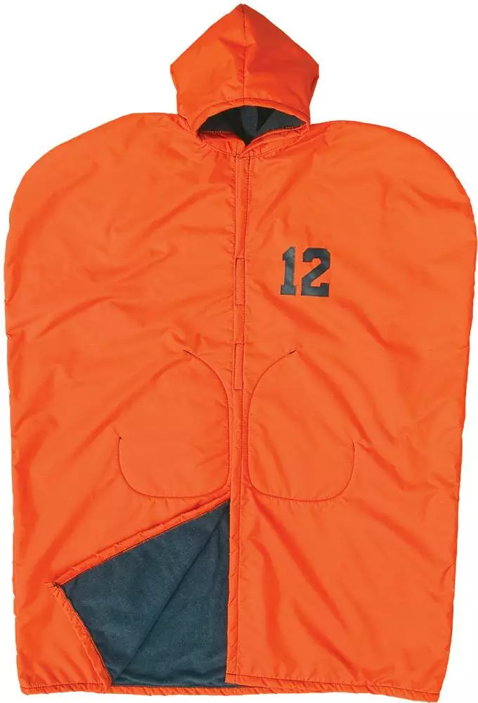 Fisher Adult Fleece Lined Sideline Cape 1 Fisher Adult Fleece Lined Sideline Cape