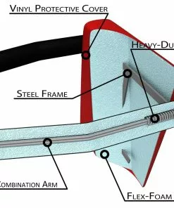 Krausko Colt Pro Football Blocking Pad with Arms -Deals football Store krausko colt pro football blocking pad with arms altimage 06 FullSize