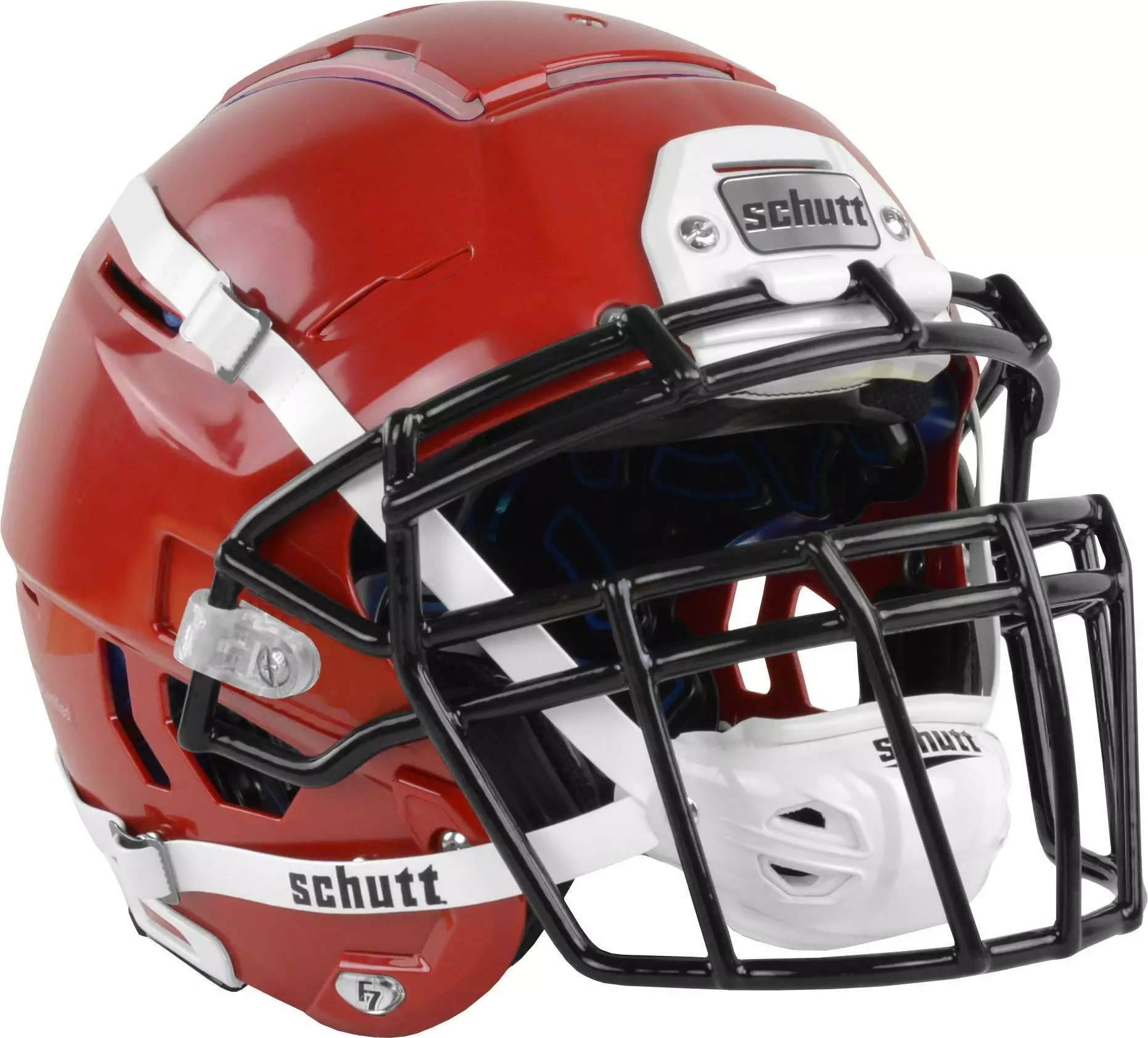Schutt F7 VTD Adult Football Helmet - Sports Unlimited Maroon 1 Schutt F7 VTD Adult Football Helmet - Sports Unlimited Maroon