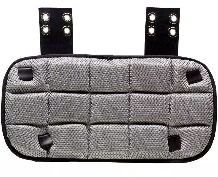 Schutt Varsity Football Back Plate Black/White 2 Schutt Varsity Football Back Plate Black/White - Image 2