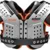 Schutt XV HD Adult Football Shoulder Pads - All-Purpose Black/White