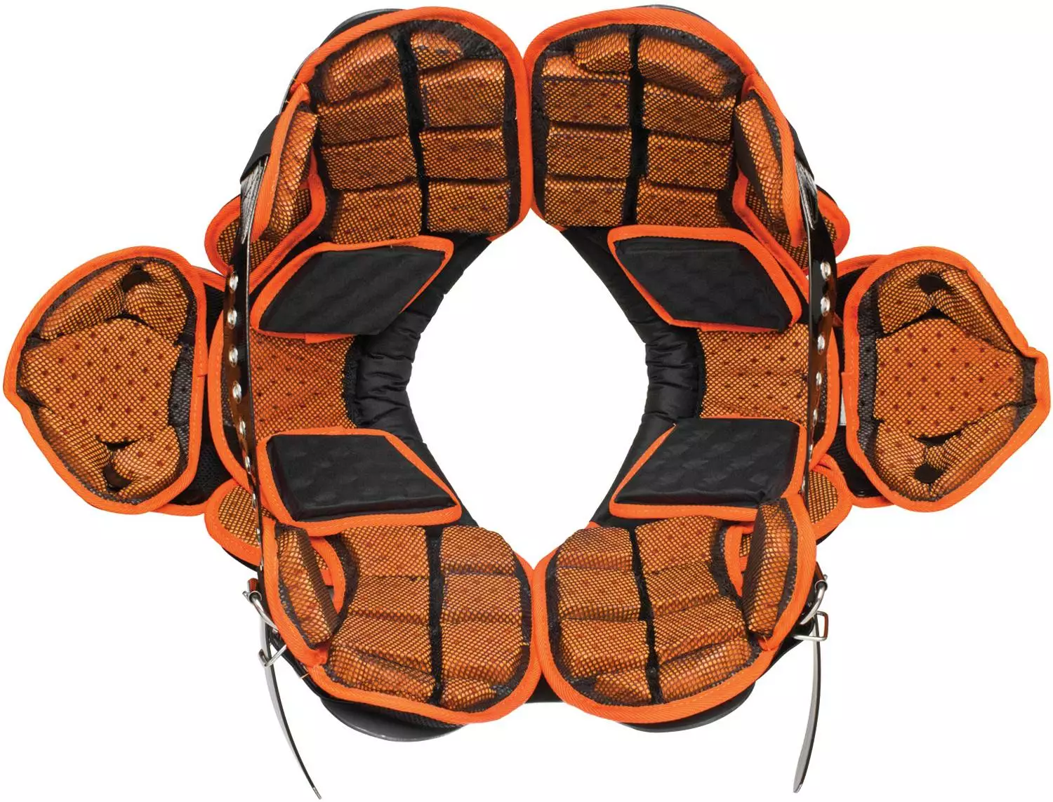 Schutt XV HD Adult Football Shoulder Pads - QB/WR Black/Gray 3 Schutt XV HD Adult Football Shoulder Pads - QB/WR Black/Gray - Image 3