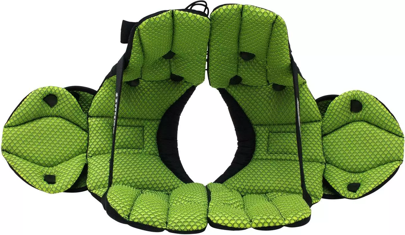 Schutt Y Flex 4.0 All Purpose Youth Football Shoulder Pads Neon Green 4 Schutt Y Flex 4.0 All Purpose Youth Football Shoulder Pads Neon Green - Image 4