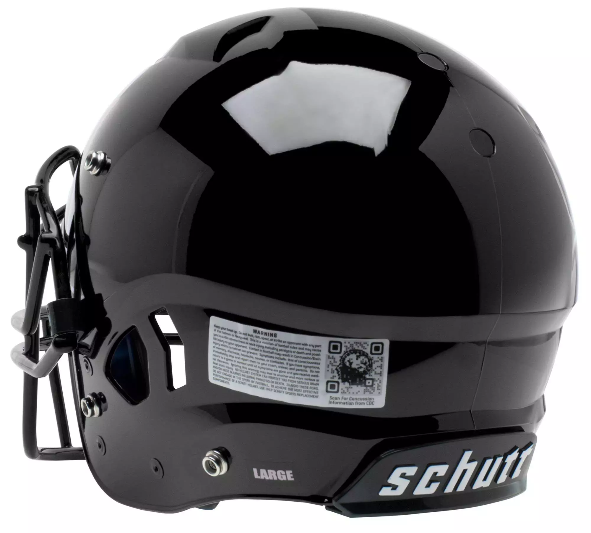 Schutt Vengeance A11 Youth Football Helmet White 4 Schutt Vengeance A11 Youth Football Helmet White - Image 4