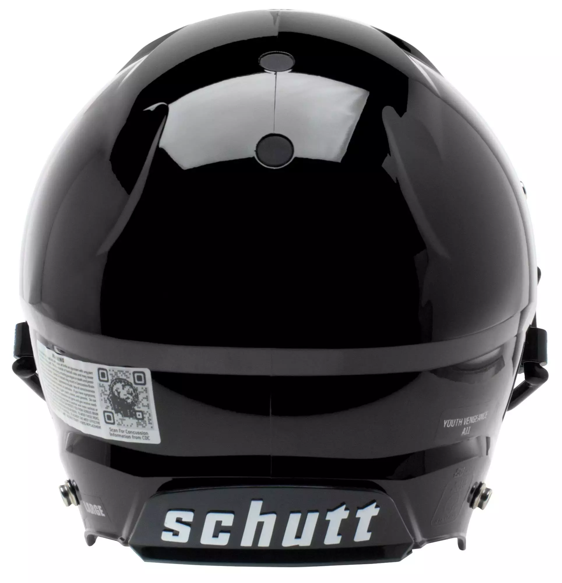 Schutt Vengeance A11 Youth Football Helmet White 5 Schutt Vengeance A11 Youth Football Helmet White - Image 5