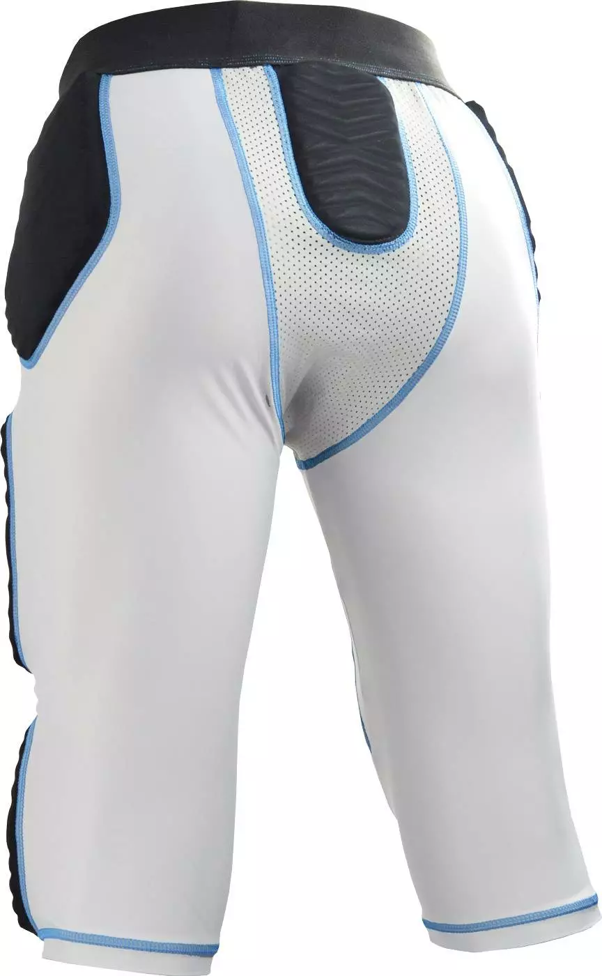 Sports Unlimited Adult 7 Pad Integrated Football Girdle - Flex Thigh Pads Black 2 Sports Unlimited Adult 7 Pad Integrated Football Girdle - Flex Thigh Pads Black - Image 2