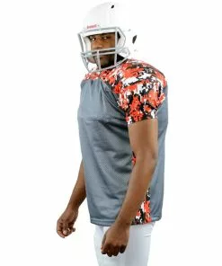 Sports Unlimited Adult Digital Camo Football Jersey White/Natural