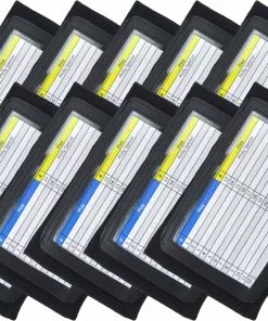 Sports Unlimited Adult Football Triple Wrist Coach (10 Pack) Black