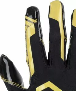 Sports Unlimited Clutch Adult Receiver Football Gloves White/Gold -Deals football Store sports unlimited clutch adult football receiver gloves altimage 02 FullSize