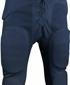 Sports Unlimited Double Knit Adult Integrated Football Pants Navy