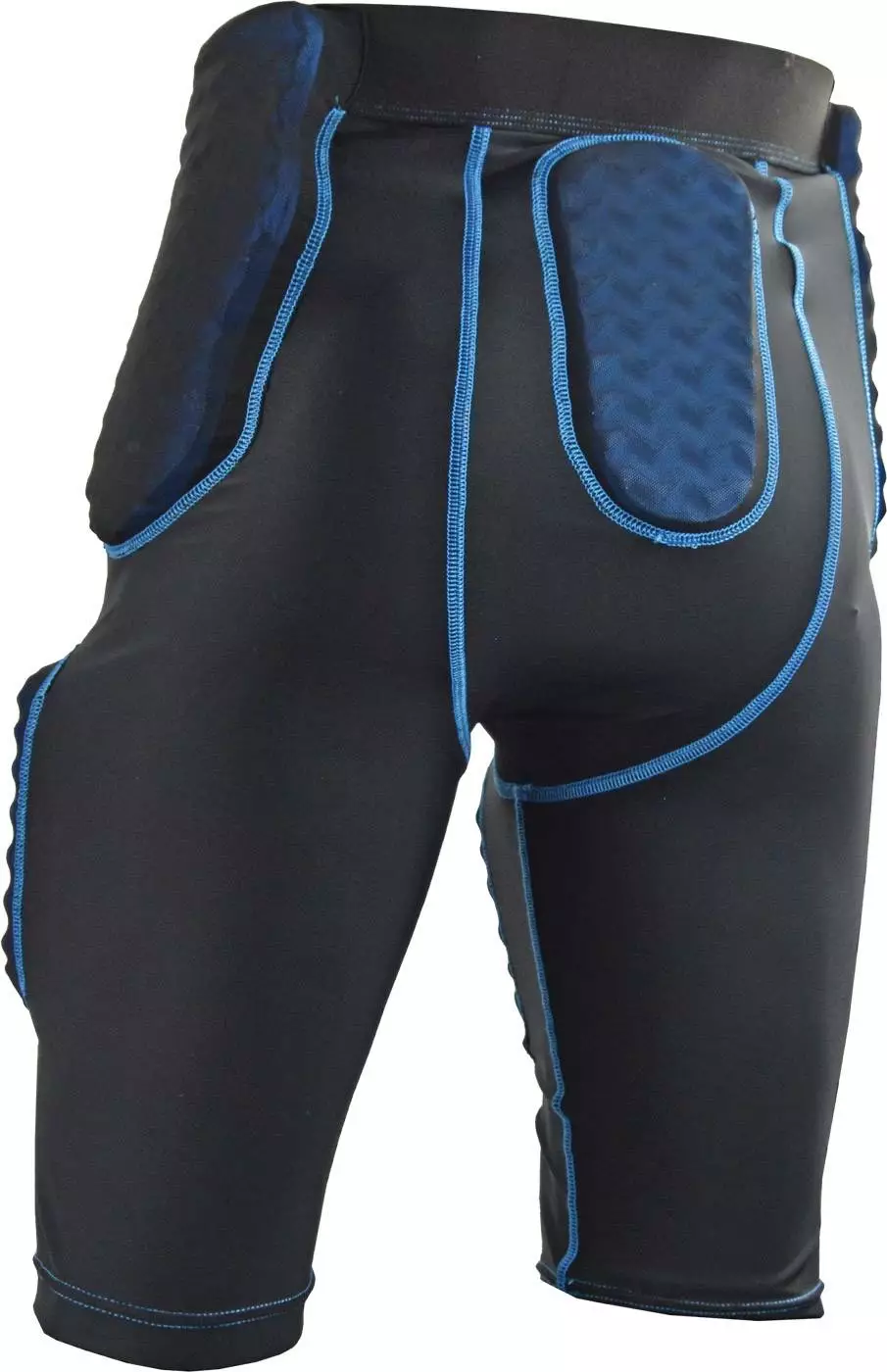 Sports Unlimited Youth 5 Pad Integrated Football Girdle 2.0 Black 2 Sports Unlimited Youth 5 Pad Integrated Football Girdle 2.0 Black - Image 2