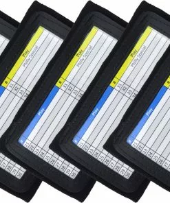 Sports Unlimited Youth Football Triple Wrist Coach (5 Pack) Black