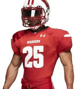 Under Armour Encounter Youth Custom Football Jersey White/Navy