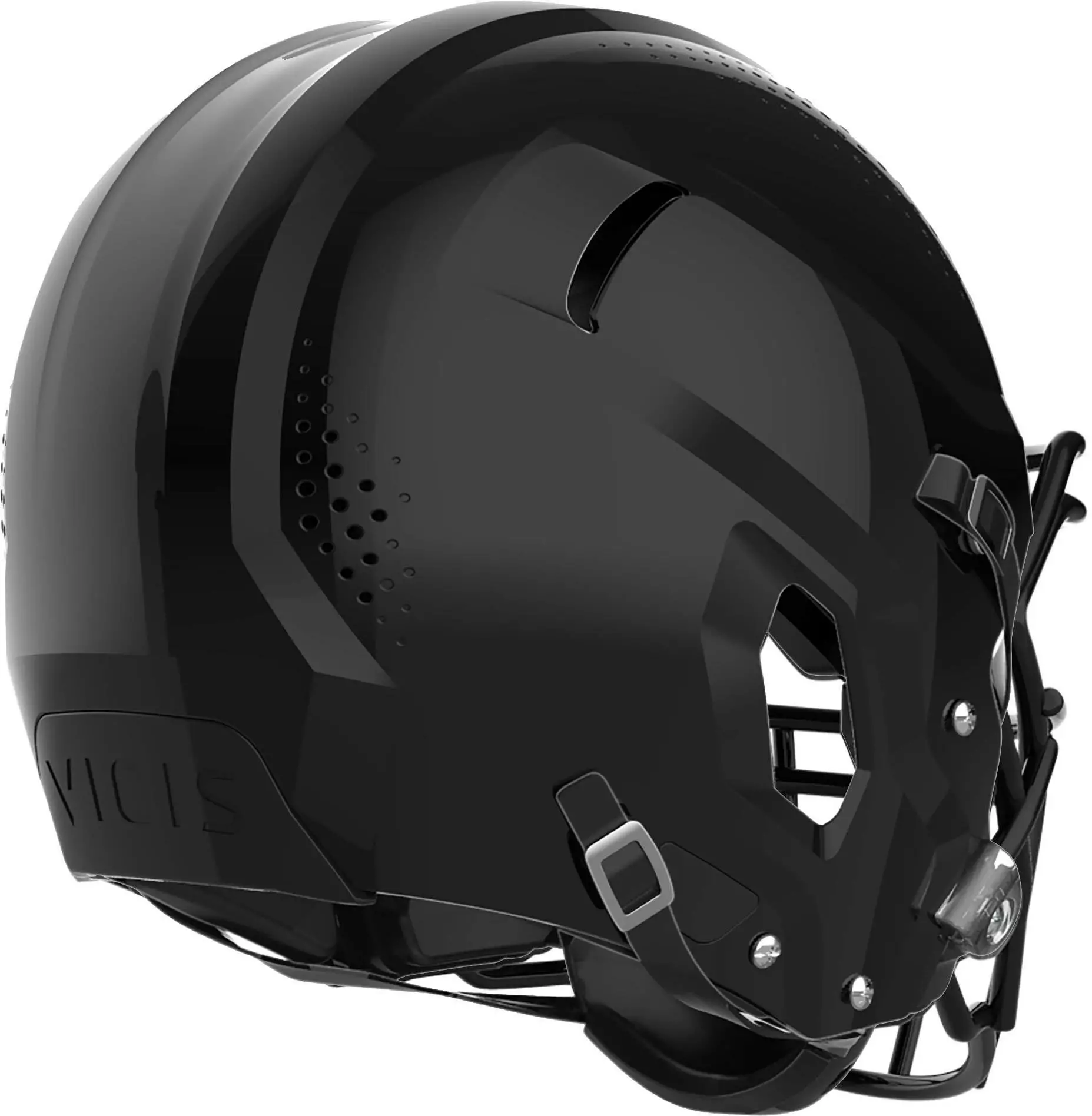 VICIS Zero2 Adult Football Helmet Black 3 VICIS Zero2 Adult Football Helmet Black - Image 3