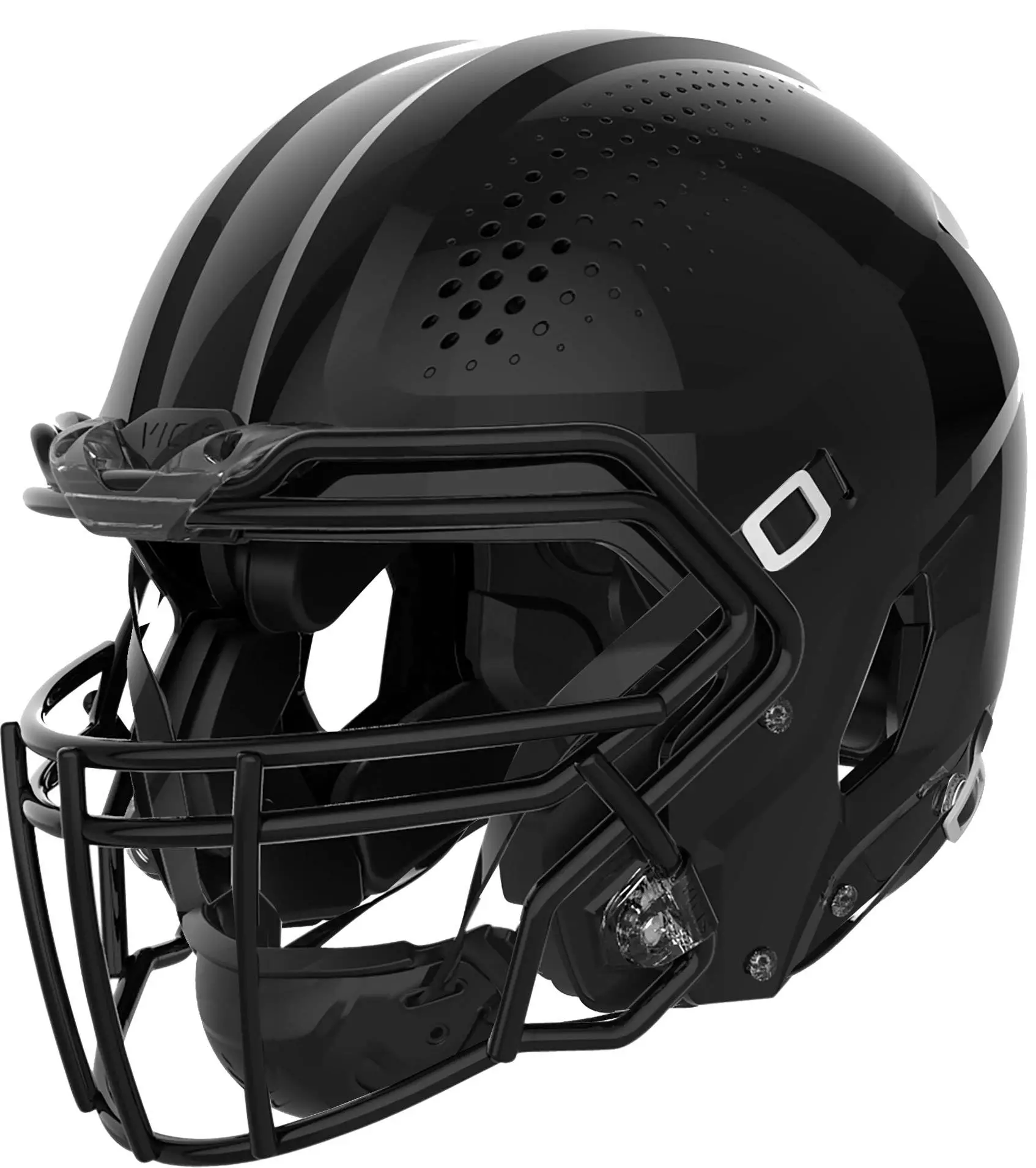 VICIS Zero2 Adult Football Helmet Black 7 VICIS Zero2 Adult Football Helmet Black - Image 7