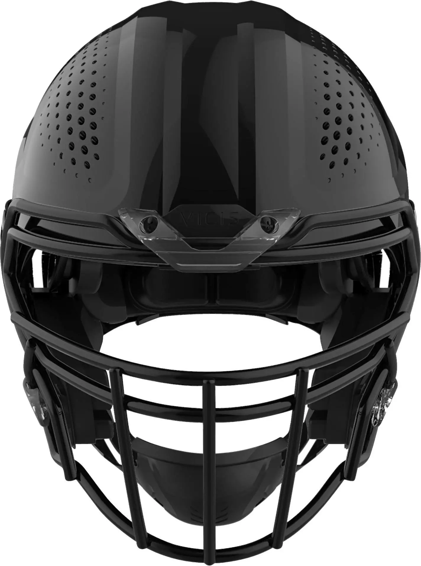 VICIS Zero2 Adult Football Helmet Black 8 VICIS Zero2 Adult Football Helmet Black - Image 8