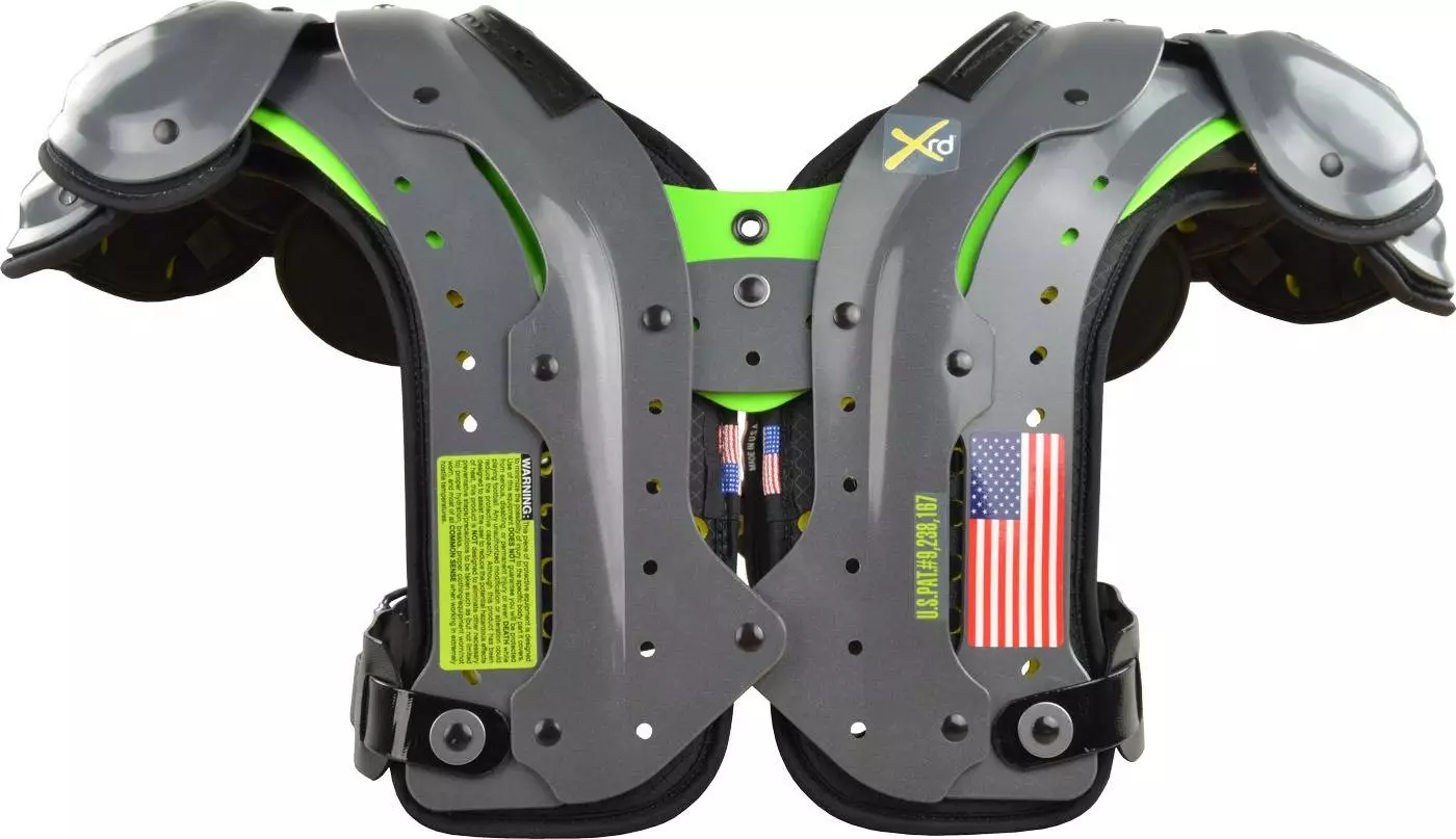 XTECH Skill Adult Football Shoulder Pads - SCUFFED 2 XTECH Skill Adult Football Shoulder Pads - SCUFFED - Image 2